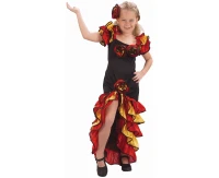 Role play-set for kids Spanish Dancer (dress, hair pin), size 110/120 cm